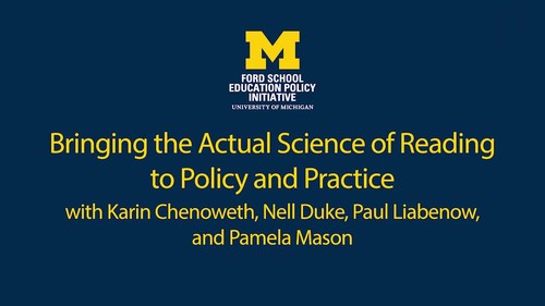 Bringing the Actual Science of Reading to Policy and Practice