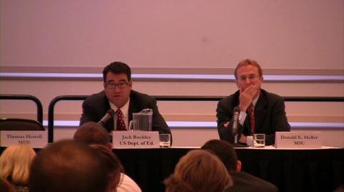 Donald Heller, Thomas Howell, Jack Buckley: Panel Questions