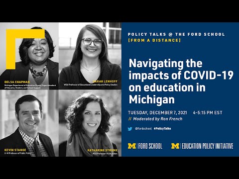 Navigating the impacts of COVID-19 on education in Michigan